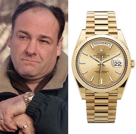 big pussy rolex|Perpetual In Time: Watches in Television: The Sopranos.